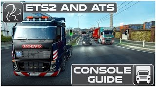 ETS2 and ATS Console Guide Fly Teleport Set Time Clear Traffic etc [upl. by Inamik]