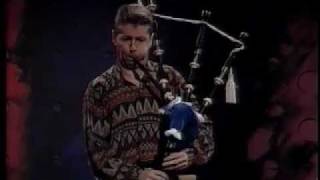 Richard Parkes plays 3 reels on bagpipes 1996 [upl. by Isoais]