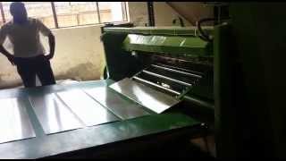 Video Production  2 Meter NC Servo Roll Feeder  Decoiler  Straightener [upl. by Gerge]