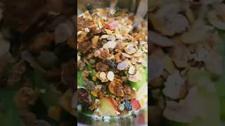 Healthy muesli smoothie recipe Rupas cooking journey [upl. by Gerardo873]