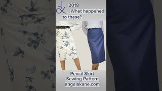 2018 A Look Back at Angela Kane Pencil Skirts [upl. by Ynnal]