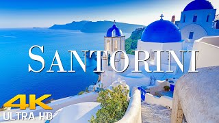 4K 🇬🇷 Walking tour of Fira Santorini Greece💙 2024 💙 4K HDR Walking Tour\ Scenic Film Nature [upl. by Jez194]