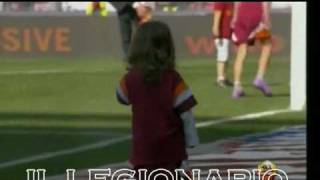 Roma Cagliari 21  I gol di Totti ed il finale in famiglia [upl. by Arit]