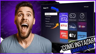 ROKUTV COMO INSTALAR SMARTERS PRO OU QUALQUE APLICATIVO NA ROKU TV VEJA FOI SENSACIONAL😱🥶 [upl. by Alby]