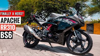 2020 TVS Apache RR310 BS6 Detailed Ride Review  Mileage  Price  Top Speed [upl. by Carpio]