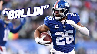 Saquon Barkley Highlights ”ballin” roddy rich [upl. by Meerak592]