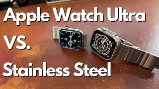 UA0049S Steel Luxury Cases For Apple Watch Ultra [upl. by Moskow7]