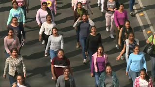 March to mark 51st anniversary of Tlatelolco student massacre  AFP [upl. by Goar]