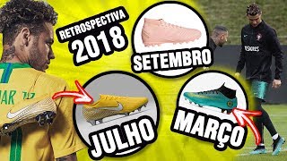 TODAS CHUTEIRAS DE 2018  RETROSPECTIVA DAS CHUTEIRAS [upl. by Pearse]