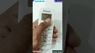 Daikin Ac Remote Control Full Review in Hindi  Daikin Ac Remote  Anand Verma [upl. by Celene]