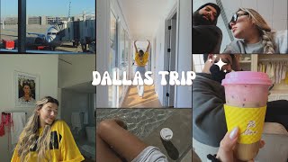 DALLAS VLOG tarte trip lalaland house hunting [upl. by Annavaj]