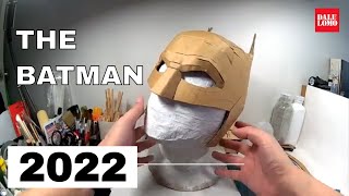 DIY The Batman Part 1  Cardboard Cowl Mask Costumes [upl. by Nednyl]