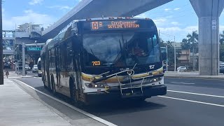 Honolulu Bus 157 Route A [upl. by Ecitnerp]