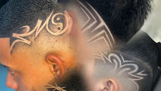 how to design haircut tutorials with different looking good lifestyle new barber fadecutting [upl. by Ahsata]