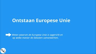 Waarom de Europese Unie is opgericht  de Volkskrant [upl. by Ritter]