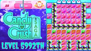 Level 5992th Candy Crush Saga Live Streaming On YouTube by sankat mochan vlogs [upl. by Odlanyer]