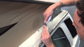 GoWesty PopTop Lift Assist Strut Kit Install for Vanagon Westfalia [upl. by Adnohsat429]