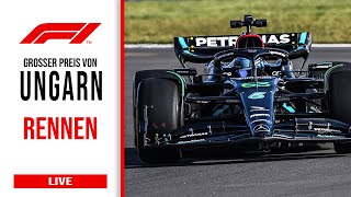 Großer Preis von Ungarn Das Rennen  Formel 1 Live Watchparty Livetiming [upl. by Lachus667]