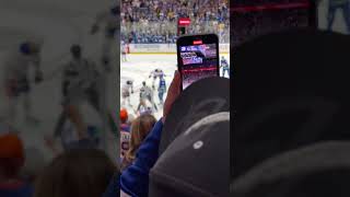 JT Miller Chant after Game Winning Goal against Oilers in game 5 [upl. by Lledyl]