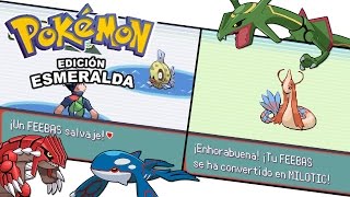 Guía Pokémon Esmeralda  42  Extra quot Como Capturar a Feebas y Evolucionar a Milotic quot [upl. by Leumhs714]