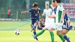 【日本代表活動日記】626 U19日本代表、３ゴールでロシア遠征を締めくくる [upl. by Aital23]