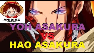 Hao and Yoh first fight together as brothers Shaman King 2021 [upl. by Ibson239]