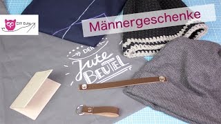 7 DIY Geschenke für Männer [upl. by Nonnag]