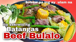 FAMOUS BEEF BULALO RECIPE ala Batangas SABAW PA LNG ULAM NA  TRENDING BULALO BUSINESS [upl. by Steffi]