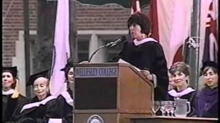 Nora Ephron speaking at Wellesley College Commencement 1996 [upl. by Eladnyl]