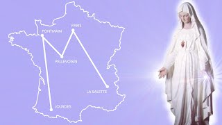 Le M de Marie sur le France et les Apparitions Mariales de Pellevoisin [upl. by Ferdy]