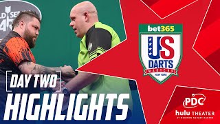 GLORY IN THE GARDEN  QF SF and Final Highlights  2022 bet365 US Darts Masters [upl. by Grantland]