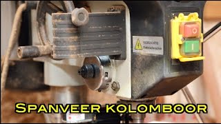 Timmertip 1605 Spanveer kolomboor gebroken [upl. by Jacquette]