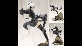 2B NieR：Automata Ver11a ARTFX J 18スケール PVC 塗装済完成品フィギュア コトブキヤKOTOBUKIYA PR [upl. by Ahtiuqal]