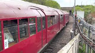 1938 Tube stock with cab and forward views [upl. by Zenger]