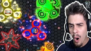 Superspinio  HACK DE ZOOM SEM MOD  SKIN DO CANAL NO JOGO Fidget Spinner Game ‹ AbooT › [upl. by Bueschel191]