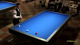 Billard 1 Bande LE DEVENTEC VS VILLIERS [upl. by Cline]