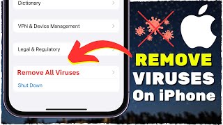 How to Delete All Viruses From iPhone 2024 [upl. by Deb]