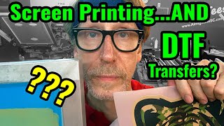 Using Screen Printing and DTF Transfers on the Same Order A Beginners Guide [upl. by Rabassa]