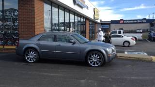 2005 CHRYSLER 300 SITTING ON 22quot STAR 517 WRAPPED IN 2653522 LEXANI TIRES [upl. by Chaudoin]