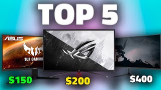 Top 5 MEJORES Monitores Gaming  CalidadPrecio 2024 [upl. by Airetnohs102]