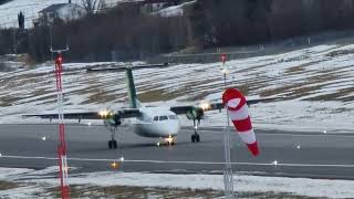 Widerøe lander på Ørsta Volda airport [upl. by Aryas767]