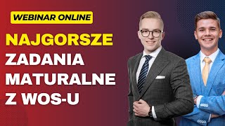 Rozwiązujemy Najtrudniejsze Zadania z Matury 2023 WOS webinar kurs matura wos [upl. by Refinnaej]