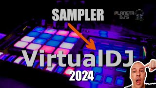 Uso del SAMPLER en VirtualDJ 2024 [upl. by Erminna]