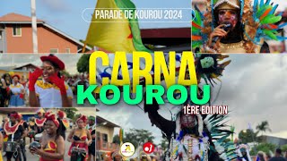 CARNAVAL DE GUYANE 2024  CARNA KOUROU 1ère ÉDITION  PARADE DE KOUROU [upl. by Lorianne]