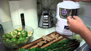 ♥ ♥ ♥ LIVER CLEANSING DRINK ♥ ♥ ♥ Dandelion Apple amp Ginger Juice Tonic Recipe [upl. by Kala]