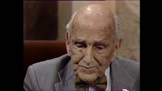 93 Year Old Irish Soldier describes World War One 1988 [upl. by Okkin378]