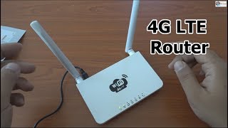 WiFi Router 4G LTE 300Mbps wireless router with speed test [upl. by Efeek790]