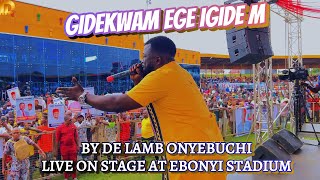 Gidekwam ege igidem live at Ebonyi state township stadium [upl. by Yelraf]