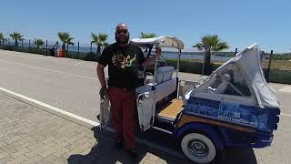 calessino tuk tuk a Termoli servizio per i turisti e per Aperitivi su ruote [upl. by Kcirderf84]