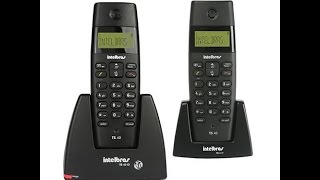 Configurando Telefone sem fio ramal interfone da marca Intelbras [upl. by France523]